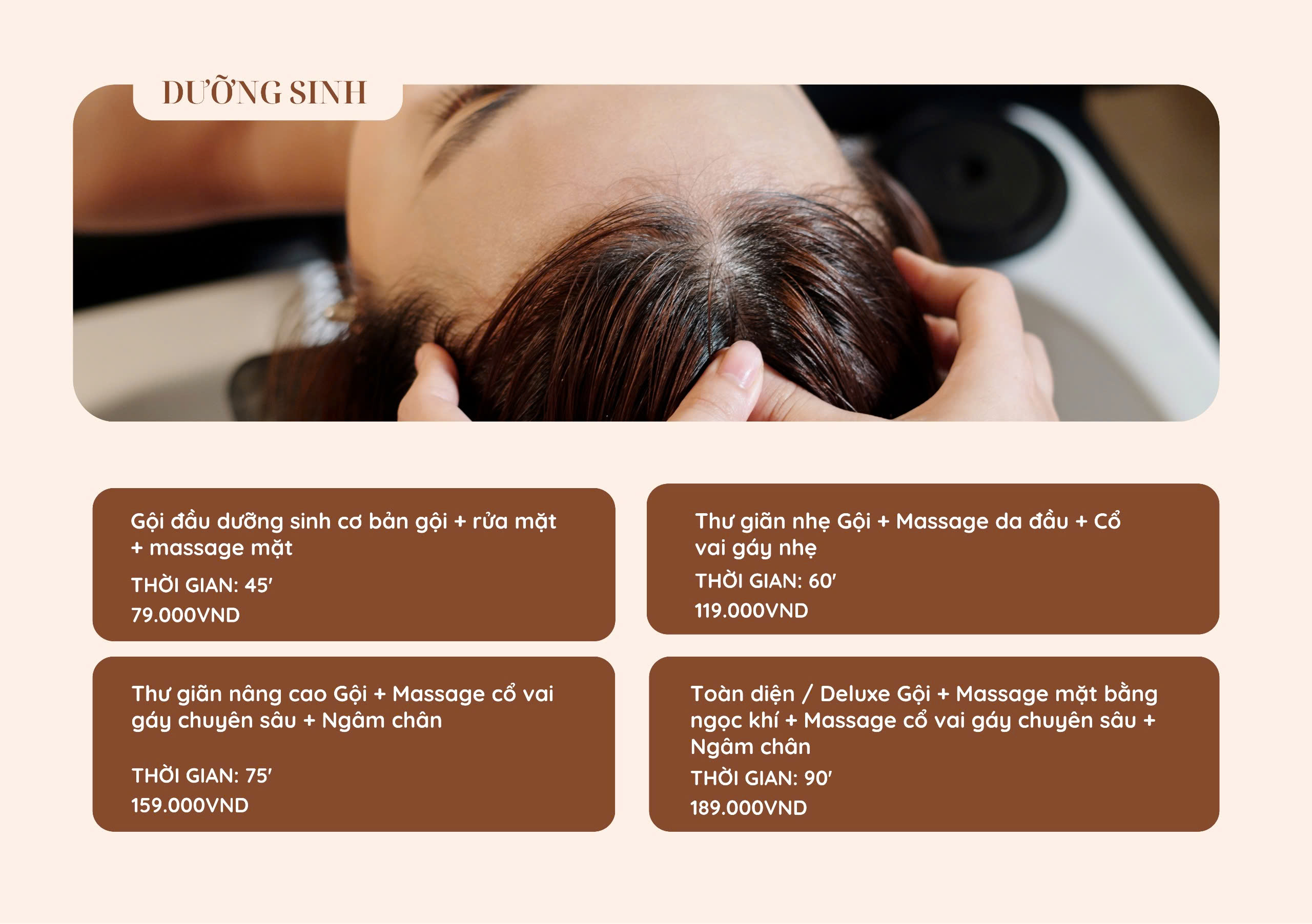 Gội đầu dưỡng sinh